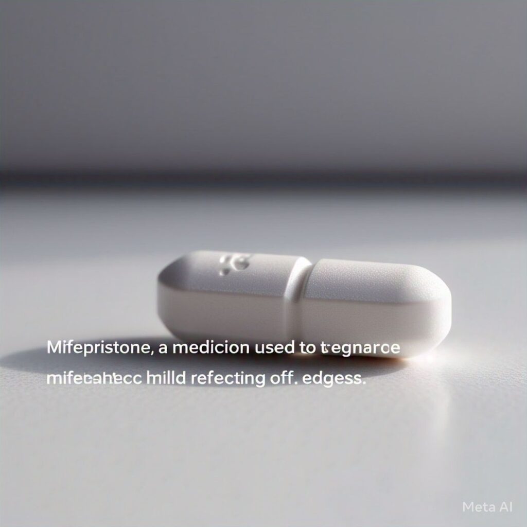 Mifepristone tablet packaging